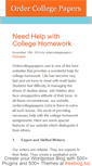 Mobile Screenshot of ordercollegepapers.freeblog.biz