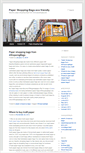 Mobile Screenshot of papershoppingbags.freeblog.biz