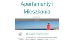Desktop Screenshot of apartamenty.freeblog.biz